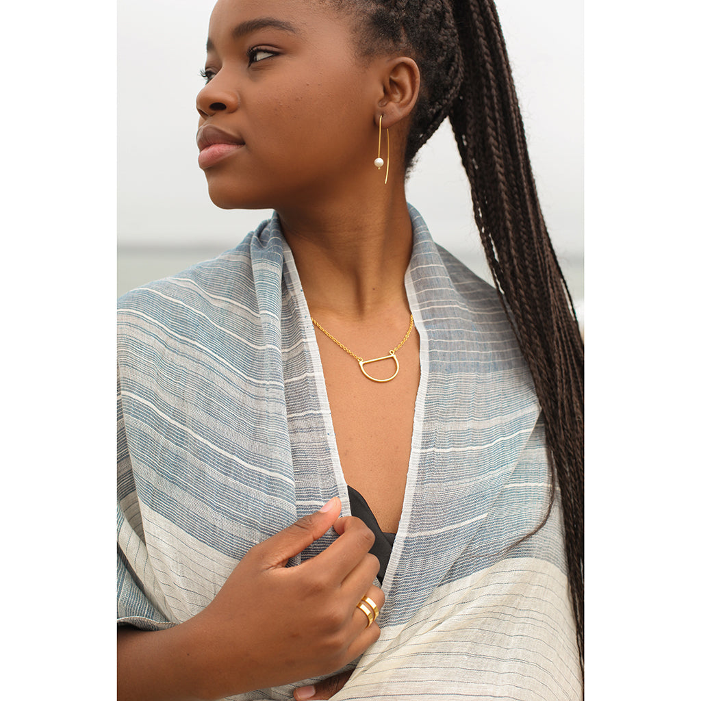 Geo Stripe Bombshell Ring by SLATE + SALT - Sumiye Co