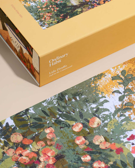 Fall in the Countryside 1000 Piece Puzzle | Artist Lida Ziruffo - Sumiye Co