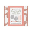 Clay Date kit packaging with 'Breathe People' branding on a white background