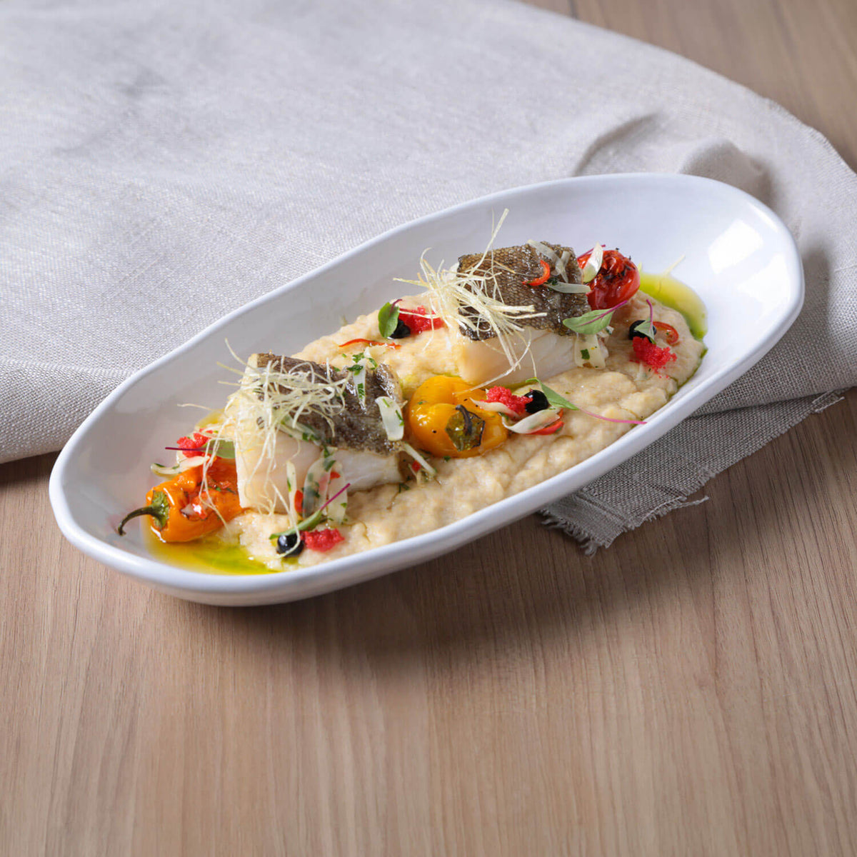 Deep Oval Platter Set of 4