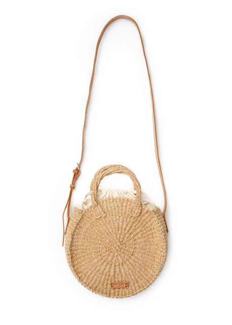 Sisal Bag Round Natural - Sumiye Co