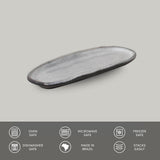 Shallow Organic Oval Platter Mini Set of 4
