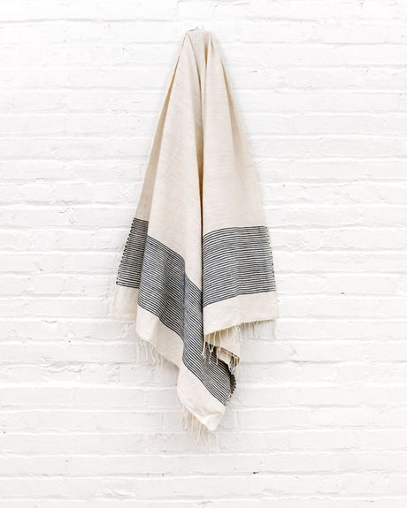 Riviera Throw Blanket | Hand-Spun Cotton - Sumiye Co