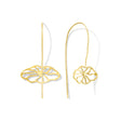 Flower Pull Threader Earrings-0