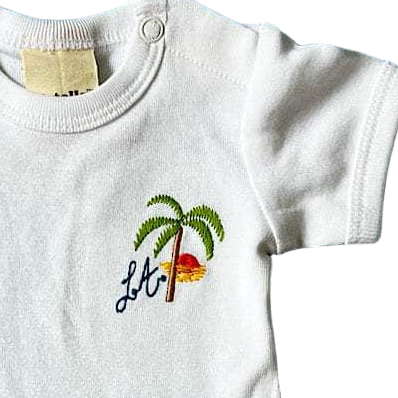 Embroidered Baby Onesie