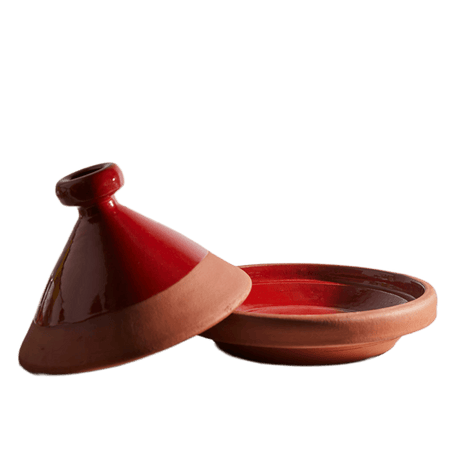 Moroccan Cooking Tagine for Two 9"H x 11"D (4 Colors) - Sumiye Co