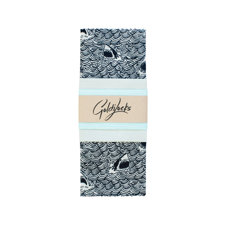 Beeswax Food Wraps: Sharks Set of 3 - Sumiye Co
