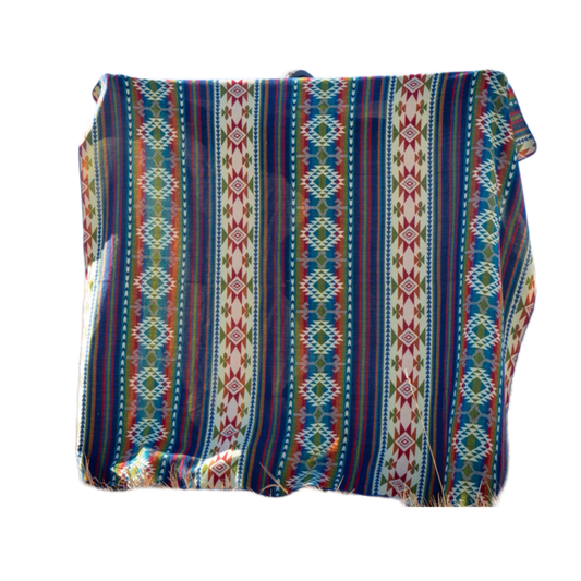 Alpaca Wool Reversible Blanket - Galapagos 90" x 78” by Alpaca Threadz