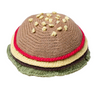 Organic Baby Toys - Newborn Rattles | Knit Hamburger by Estella - Sumiye Co