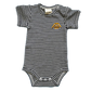Taxi Embroidery Organic Cotton Baby Bodysuit by Estella