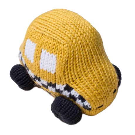 Organic Baby Gift Set | NYC Book, Doll, Lovey & 6 Rattles by Estella - Sumiye Co