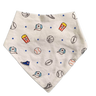 Organic Baby Bib Kerchief Reversible - Sports All Over Print by Estella - Sumiye Co