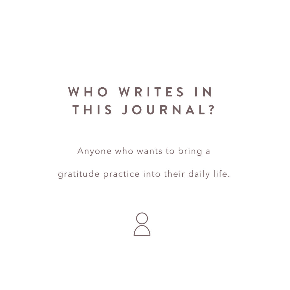 Gratitude Journal - Gold Leaf Linen by Promptly Journals