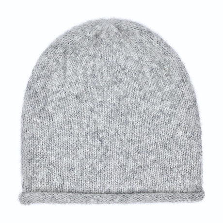 Gray Essential Knit Alpaca Beanie by SLATE + SALT - Sumiye Co