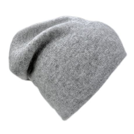 Charcoal + Ash Reversible Cashmere Beanie-2