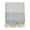 Diamond Stripe Turkish Throw by SLATE + SALT - Sumiye Co