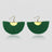 Half Moon Fan Earrings-7