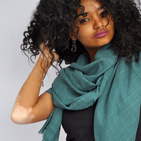 Classic Cotton Wrap Scarf by SLATE + SALT - Sumiye Co