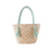 Sage Seagrass Tote Bag with Wrapped Handles - Market Tote - Sumiye Co