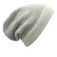 Gray Interwoven Alpaca Beanie by SLATE + SALT - Sumiye Co