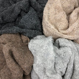 Gray Ultra Plush Alpaca Scarf by SLATE + SALT - Sumiye Co