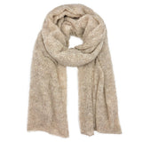 Almond Ultra Plush Alpaca Scarf-0