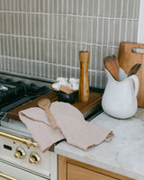 Stone Washed Linen Tea Towels