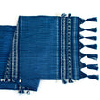 Handwoven Table Runner in Indigo Arrow - Sumiye Co