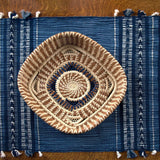 Handwoven Table Runner in Indigo Arrow - Sumiye Co
