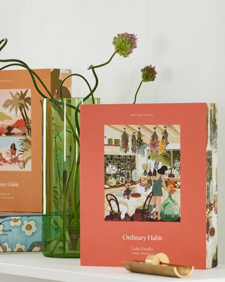 Home Flowering 500 Piece Puzzle | Artist Lida Ziruffo - Sumiye Co