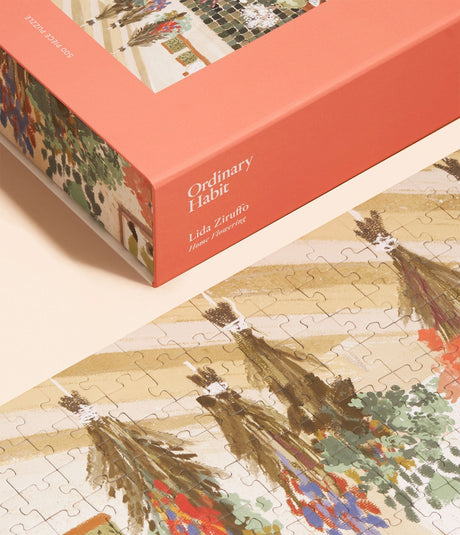 Home Flowering 500 Piece Puzzle | Artist Lida Ziruffo - Sumiye Co