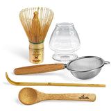 Clear Matcha Whisk Holder - Glass Chasen Holder - Matcha Accessories - Matcha Whisk Chasen Stand