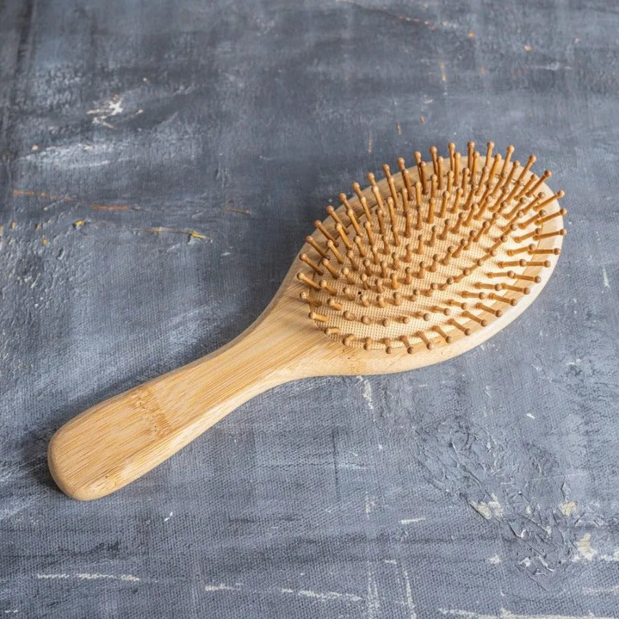 Bamboo Hair Brush Set-3