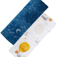 ORGANIC SWADDLE SET - FLY ME TO THE MOON (Starry Night + Hot Air Balloon)-0