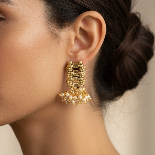 Marisa Pearl Earrings