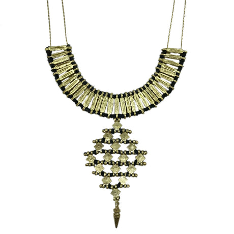 Nadu Temple Necklace by SLATE + SALT - Sumiye Co