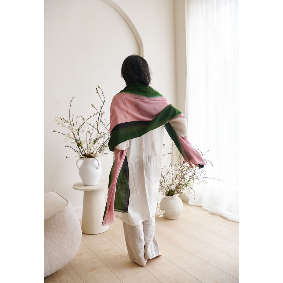 Cashmere Merino Handloom Scarf