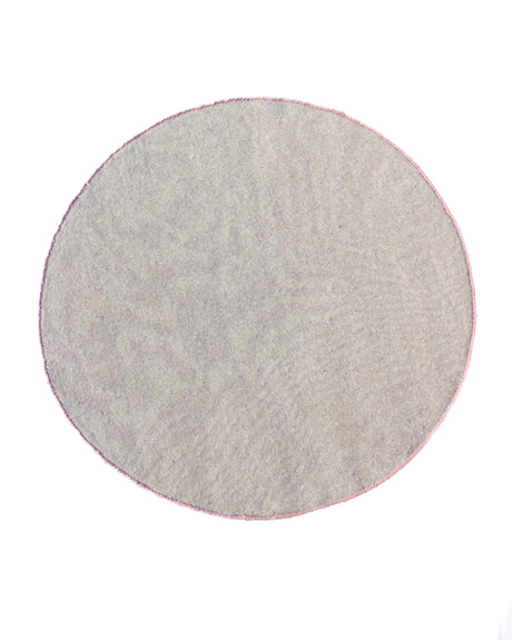 Floral Blossom Round Hand Tufted Wool Rug by JUBI - Sumiye Co