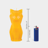 Cat Candle - Mustard Yellow Kisa PyroPet - Sumiye Co