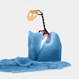 Cat Candle - Blue Kisa PyroPet - Sumiye Co