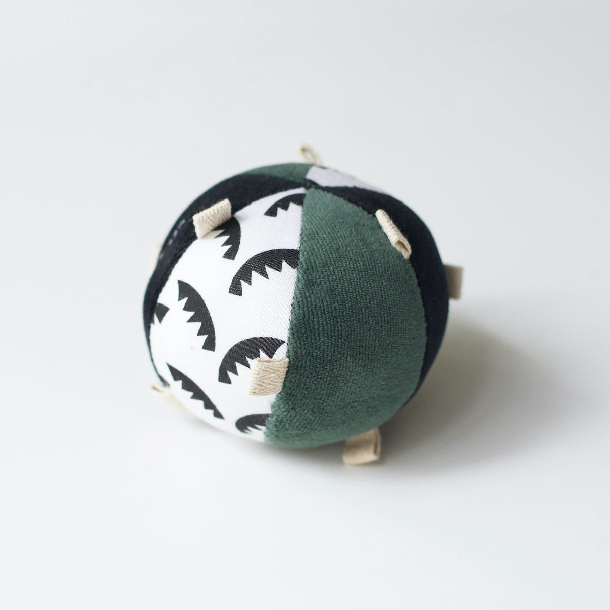 Jungle Leaves Clutch and Taggy Ball Bundle - Sumiye Co