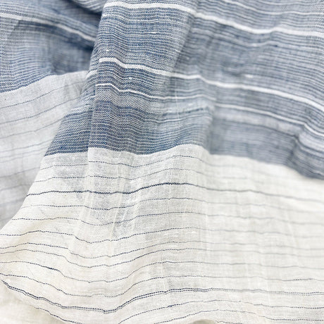 Linen Cotton Blend Wrap Scarf by SLATE + SALT - Sumiye Co