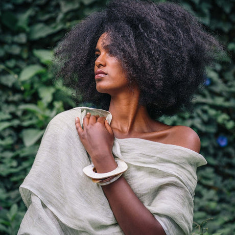 Gauze Linen Scarf by SLATE + SALT - Sumiye Co