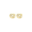 Bombshell Lotus Stud Earrings-0