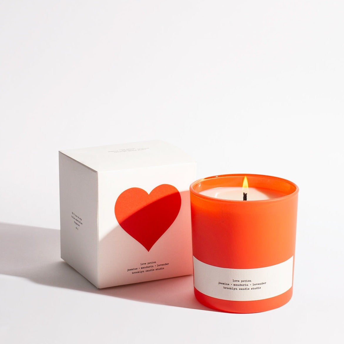 Love Potion Limited Edition Red Glass Candle by Brooklyn Candle Studio