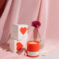 Love Potion Limited Edition Red Glass Candle by Brooklyn Candle Studio