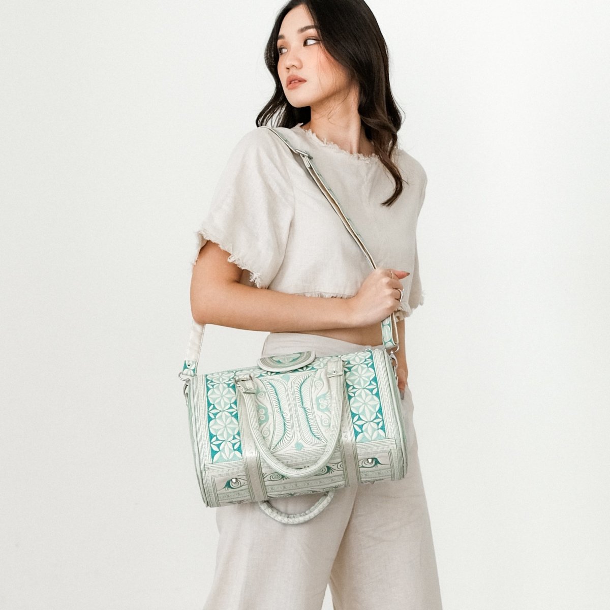 Mangaya Barrel Bag by Banda Bags - Sumiye Co