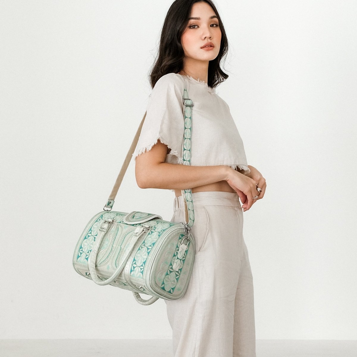 Mangaya Barrel Bag by Banda Bags - Sumiye Co