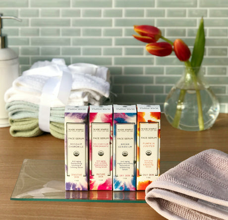 Rosehip Chamomile Face Serum for Sensitive Skin - Certified Organic, Vegan & Cruelty-free-6