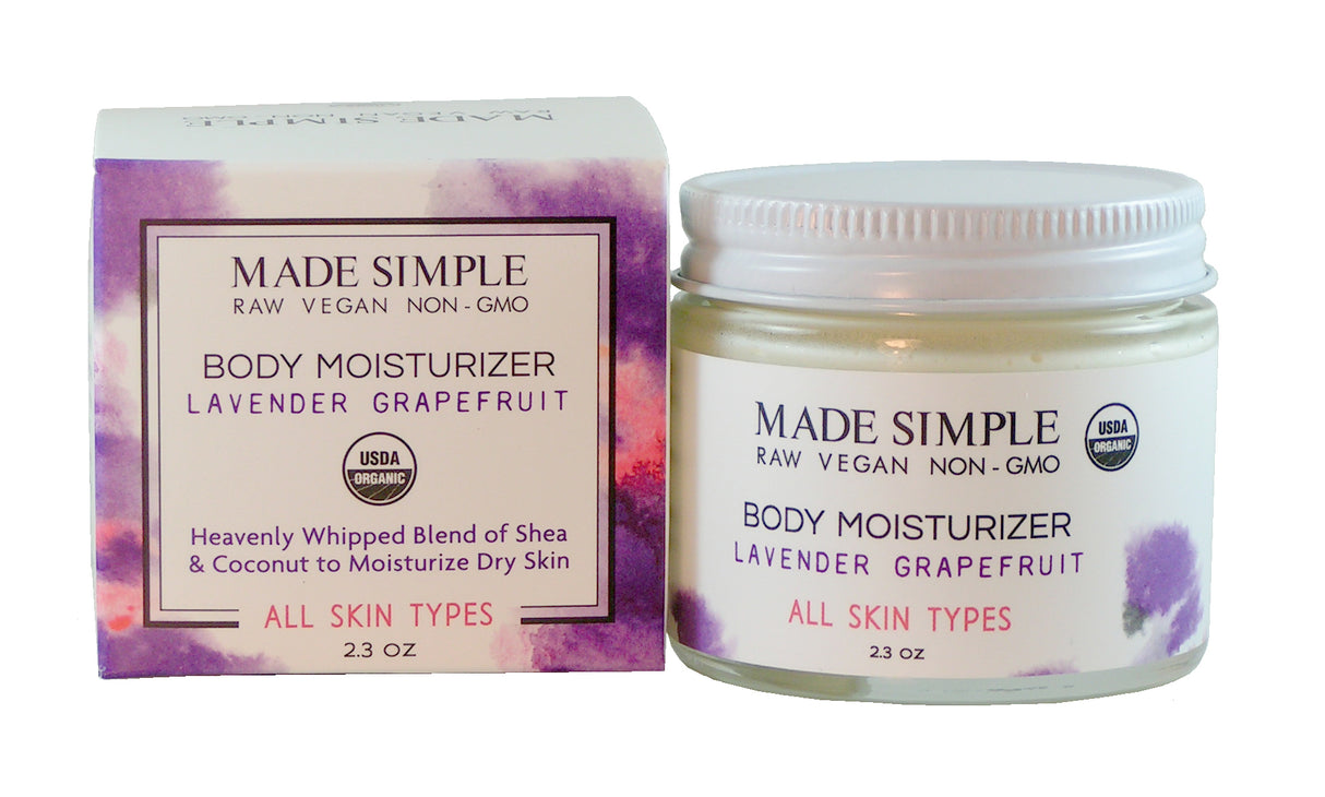 Lavender Grapefruit Moisturizer - Certified Organic, Vegan & Cruelty-free-1